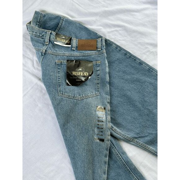 Men's RedHead Jeans, Size 38 x 34, NWT, Loose Fit, Light Wash - Picture 6 of 6